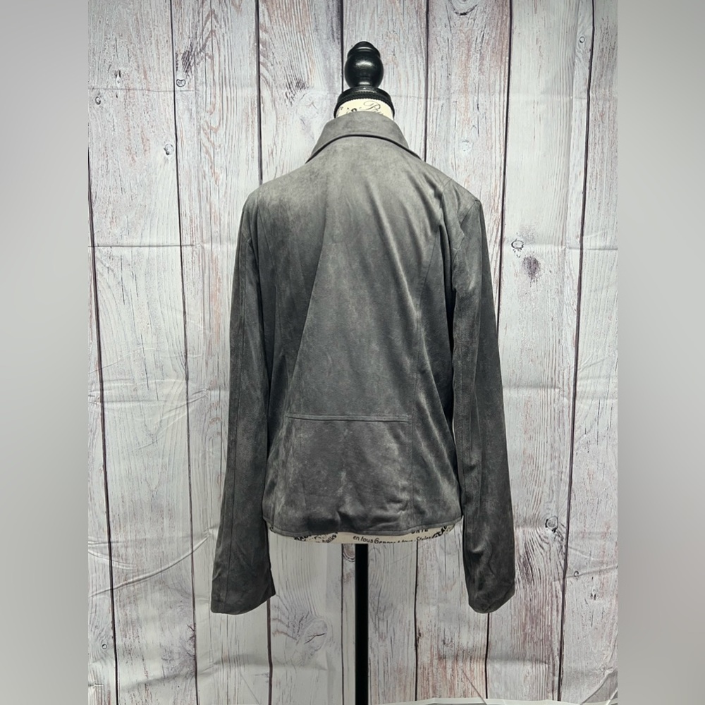 Hem & Thread Suede Moto Jacket - Picture 5 of 8